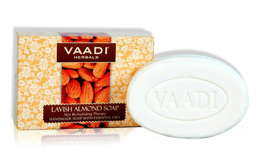 Vaadi Herbals Lavish Almond Soap, 75gms x 3